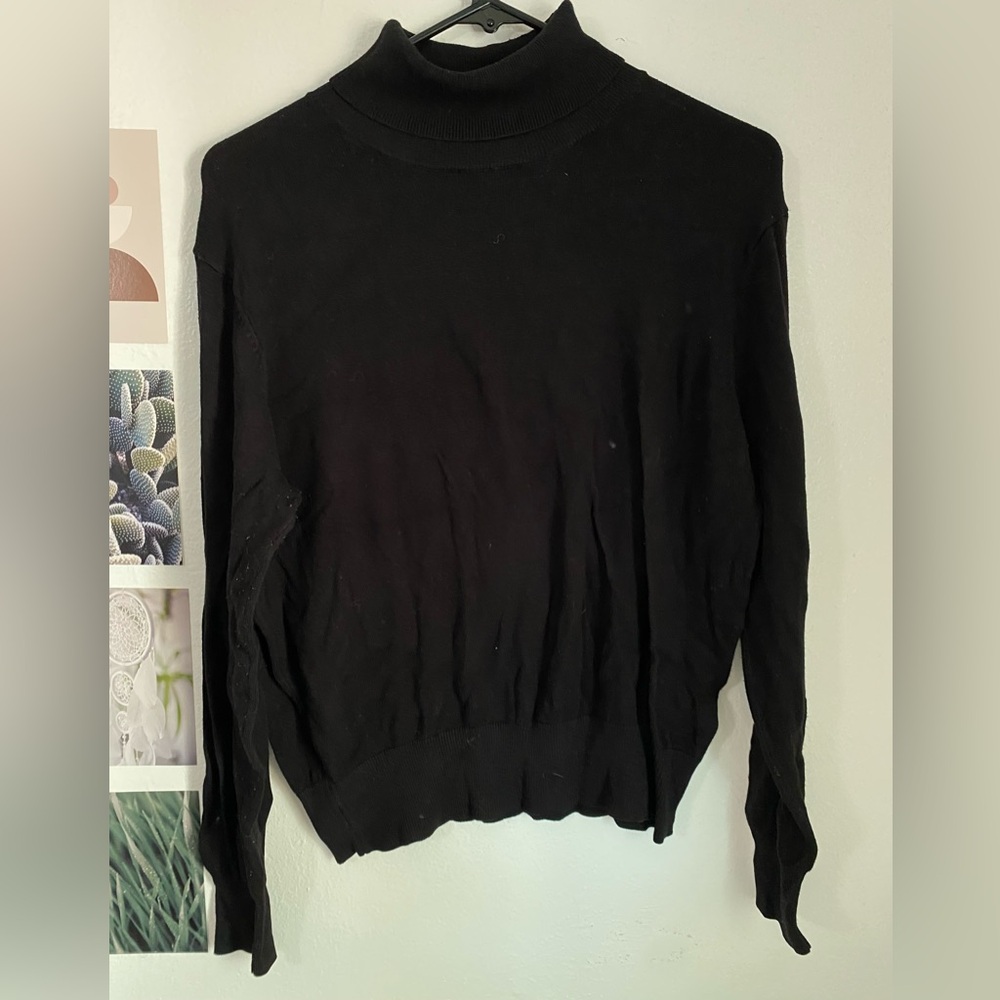 H&M Black Knit Top